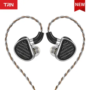 TRN TA4 2DD+2BA Hybrid In-Ear Monitor Slúchadlá HiFi Basy Zvuk s Vysokou Vernosťou pre Smartphony/PC