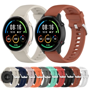 Sledujte Kapela Popruh pre Xiao Mi Watch Color Športové Vydanie Watchband Silikónový Náramok Náramok pre MI Watch Color / GT 3 2 46 mm