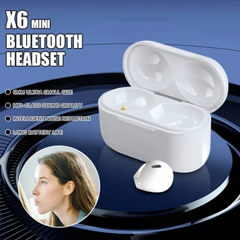 nové X6 Pro TWS Dotyk Herné Slúchadlá Mini Bluetooth Slúchadlá Bezdrôtové technológie NFC Semi-In-Ear Slúchadiel do uší Zníženie Hluku Športové Headset