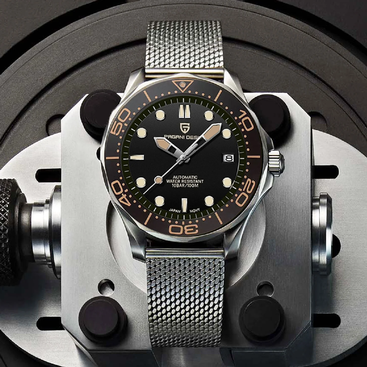 PAGANI DIZAJN Muži Mechanické náramkové hodinky Luxusné Automatické Hodinky Pre Mužov Svetelný Potápanie Oceľové Hodinky Japonsko NH35 Hodiny 2023 Nové