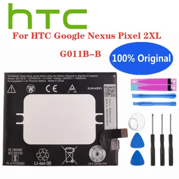 100% Nový G011B-B 3830mA Telefón Náhradné Batérie Pre HTC Google Nexus Pixel 2 XL Pixel2 XL a Pixel 2XL Skutočné Smartphone Batériu,