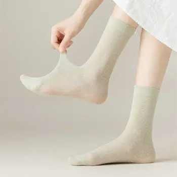 Trendy Priedušná Gázy Elastické Módne Jednoduché Sklo, Hodvábne Pančuchy Ženy Tenké Ponožky Kórejský Štýl Ponožky Transparentné