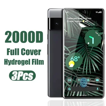 3KS Jasné Hydrogel Film Pre Google Pixel 7 6 Pixel 6 6a Displej Telefónu Chránič ochranný Film
