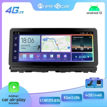 Prelingcar 12.3 Pre Honda Odyssey 2022 Rokov Android 12 Auto Monitor 128G Carplay RDS GPS Postavený Rádia 2din DVD Prehrávačom 5.1 HIFI letný čas