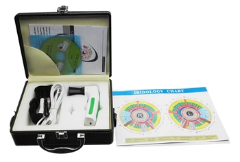Oko rozsah iris iriscope iridology fotoaparát iris uznanie pre zdravie testovanie