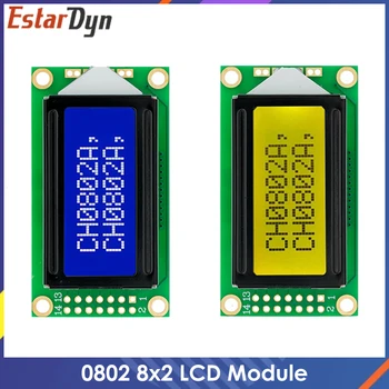 0802 LCD 8x2 Znakov LCD Displeja Modul 5V LCM Modré Podsvietenie Pre Arduino