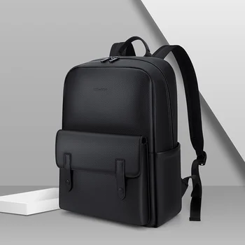 Bežné kožené batoh osobnosti high-end notebook taška multi-funkčné aktovka