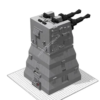 1509PCS MOC Stavebné Bloky XX-9 Ťažké Turbolaser Model DIY Tvorivé Zmontované Tehly Vojenská Zbraň Deti Chlapec, Hračky, Darčeky