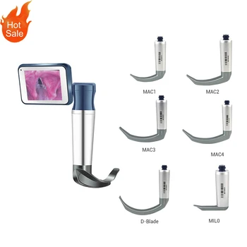 Hot predaj Besdata opakovane video laryngoscope v Uši,Oči, Nos, a Krku, Chirurgické Nástroje
