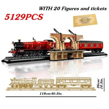 2022 NOVÉ 76405 Express Vlakovej Stanice Zberateľov Edition Model Stavebné Bloky, Montáž Tehly Hračky pre Deti Vianočný Darček