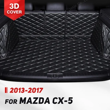 Auto Plné Pokrytie Kmeňa Mat Pre Mazda CX-5 2013-2017 16 15 14 kufra Auta Kryt Pad Cargo Líniové Interiéru Chránič Príslušenstvo