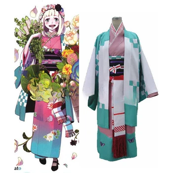 Ao č Exorcista Blue Exorcista Moriyama Shiemi Japonské Kimono Cosplay Jednotné Ženy Kostýmy Expresná Doprava
