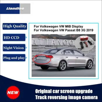 Pre Volkswagen VW Passat B8 3G 2019 2020 2021 2022 Auto Zadná Kamera Pôvodnú Obrazovku Upgrade Cúvaní Sledovať Obraz CAM