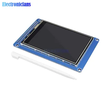 3.2 palcový 240x320 RGB TFT LCD Modul Displeja Ako LCD 128x64 ILI9341 Radič 3,3 V 16-Bitové RGB565 DIY S Dotykový Panel SD Kartu