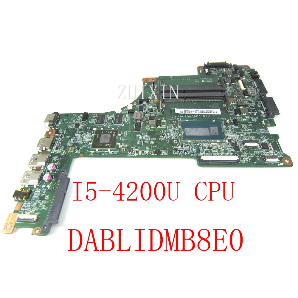 yourui Pre Toshiba Satellite L50-B L50 Notebook Doska s i5-4200U CPU DABLIDMB8E0 A000296190 Plne Testované
